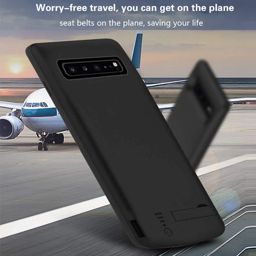 6500mAh Battery Charger Case For Samsung Galaxy S10 5G Power Bank Case External Pack Charger Backup Cover for Samsung S10 5G