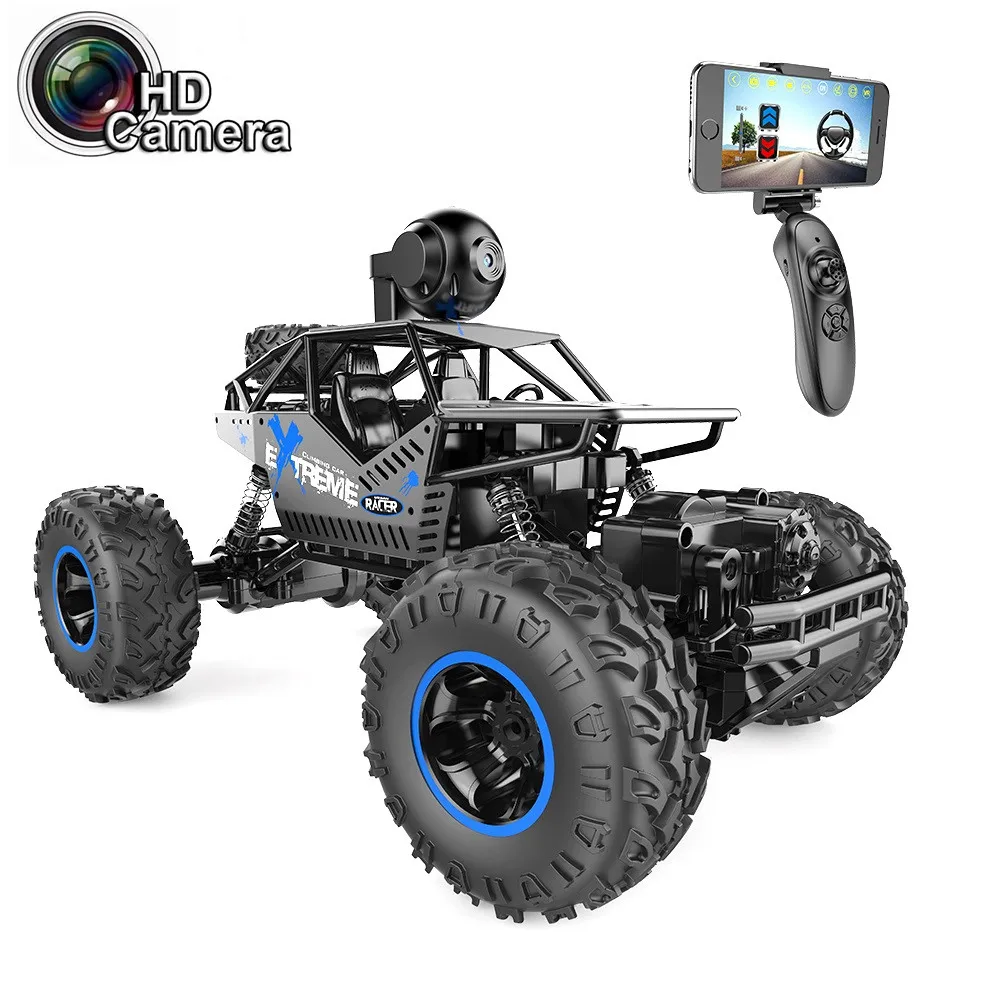 Электрический Радиоуправляемый автомобиль 4WD 1:16 гусеничный багги для