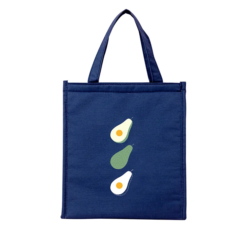 ETya изолированная сумка для обеда, Термосумка, сумка-тоут, сумка для еды для пикника, для детей, женщин, девочек, дам, мужчин, детей - Цвет: blue