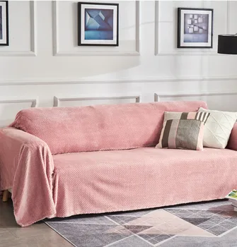 

Plush Sofa Cover Light green Case For Sofa Pink Modern Living Room Sofas Folding Sofa Bed Cover Armchair Cover