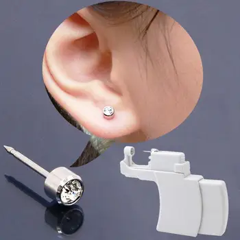 

Wholesale Disposable Safe Sterile Piercing Unit Nose Studs Piercing Tool Kit Stud Piercer Tool Machine Kit Earring
