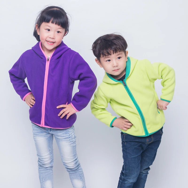

FAVSPORTS New Autumn Winter Children Fleece Jacket For Boy Kids Warm Coats Kids Fleece Windbreakers Water Cute Casual Clothing
