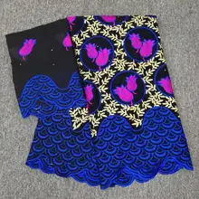 Новейшее швейцарское кружево из вуали хлопок вышивка высокого качества Африканский французский хлопок кружева ткани 5+ 2 ярдов/партия