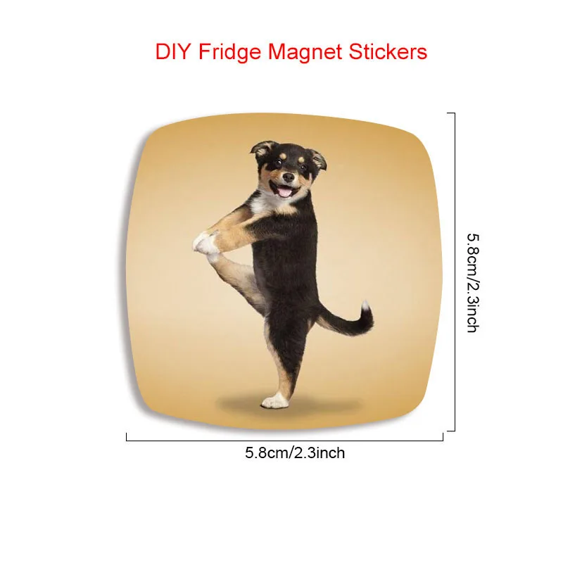 DIY Souvenir Fridge Magnet Stickers Personal Customized Sublimation Magnet for Refrigerator Fridge Magnet Your Family Photo