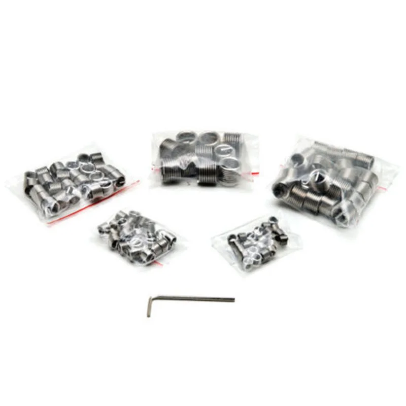 

Taps Thread Repair Kit Inserts Drill Bits Wrench Storage box Break pin