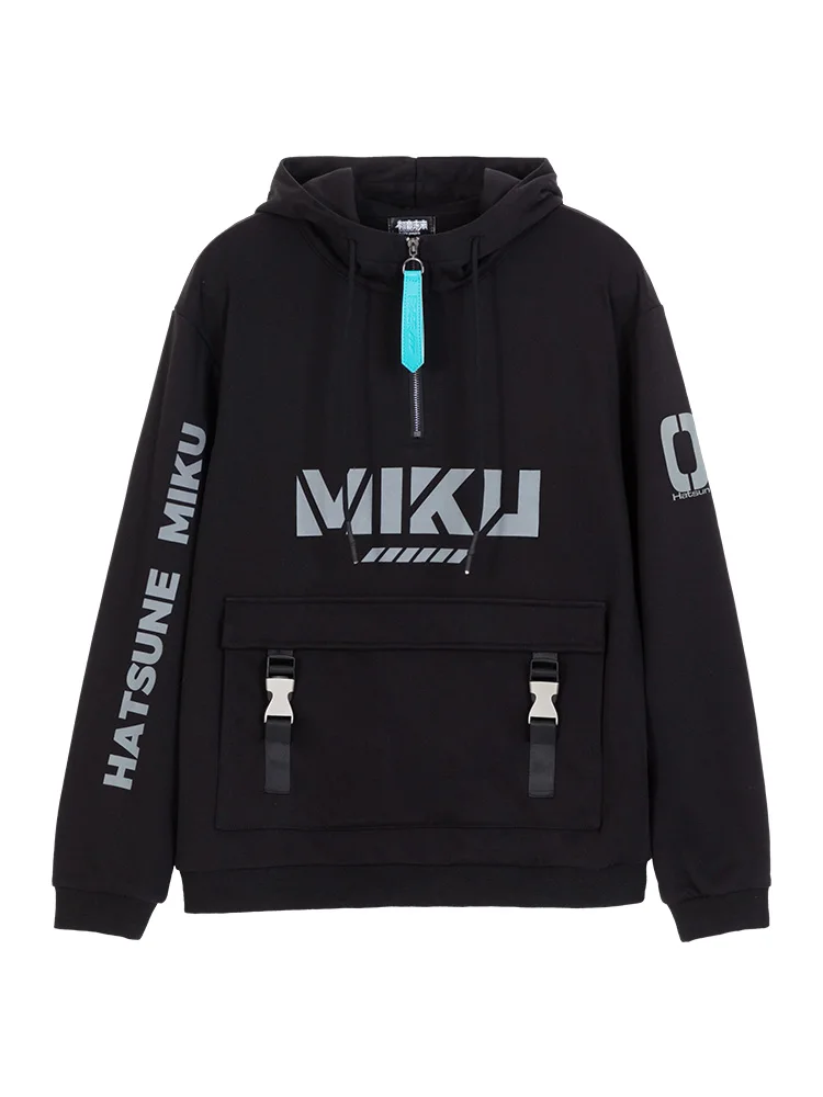 Moeyu Anime Miku Hoody Pants for Men and Women Cosplay