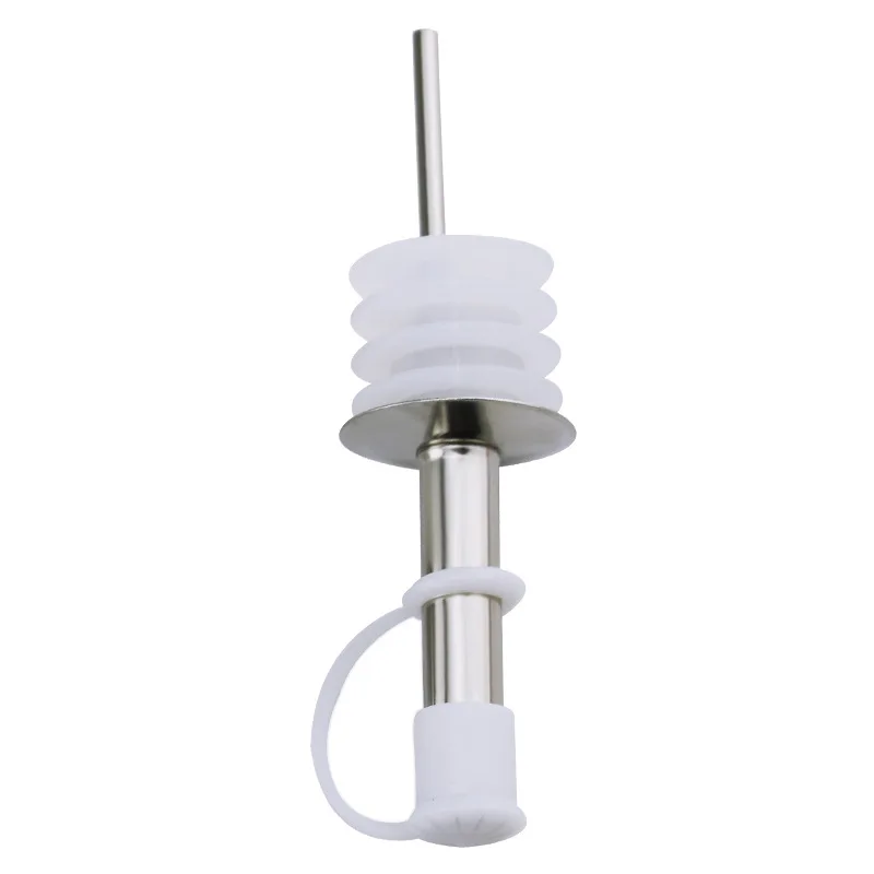 Description Picture 2 of itemStainless Steel Wine Stopper Olive Pourer Dispenser Bottle Mouth With Stopper Kitchen Bar Tools