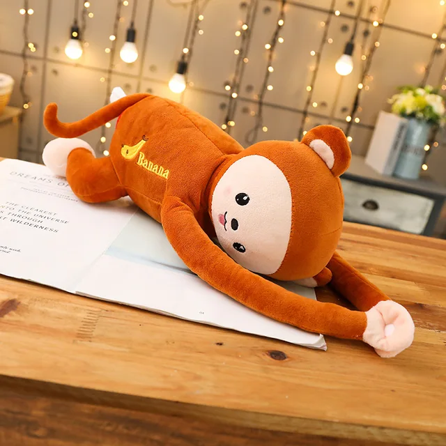 Cute Monkey Plush Toy Tissue Box Pipi Monkey Tissue Box Car Car Tissue Box Animal Tissue Box Creative Gift