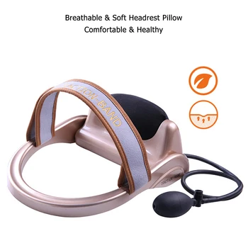 

Neck Traction Cervical Inflatable House Hold Posture Pump Spine Vertebra Correction Tractor Relaxing Muscle Relief Pain Device