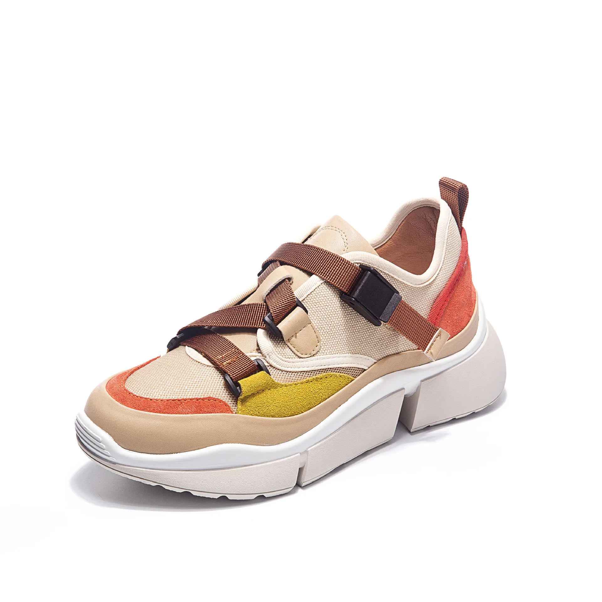 

Women Vulcanized Shoes Nice Spring Women Flats Shoes Geunine Leather Fashion Breathable Vulcanized ShoesWomen Sneakers