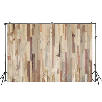

HuaYi retro simple wood planks decoration art fabric background backdrops for photo studio photoshoot photography D-8867