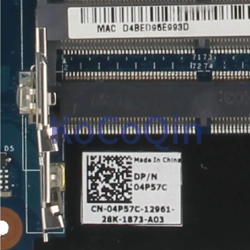 Placa-mãe para Notebook Dell Placa Principal para Computador Notebook 5520 Hd7730m - Imagem 3
