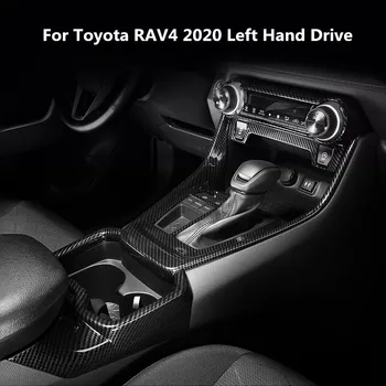 

For Toyota RAV4 2020 Interior Moulding Trim Center Dashboard Rear Outlet Sticker Cover Glove Box Meter Steering Wheel Panel Trim
