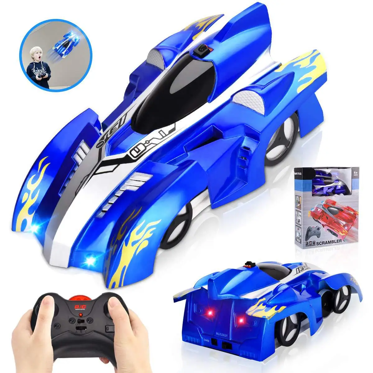 

Remote Control Wall-climbing Car Charging Stunt Car Climbing Drift Car Children Electric Remote Control Car Toy Hot Selling