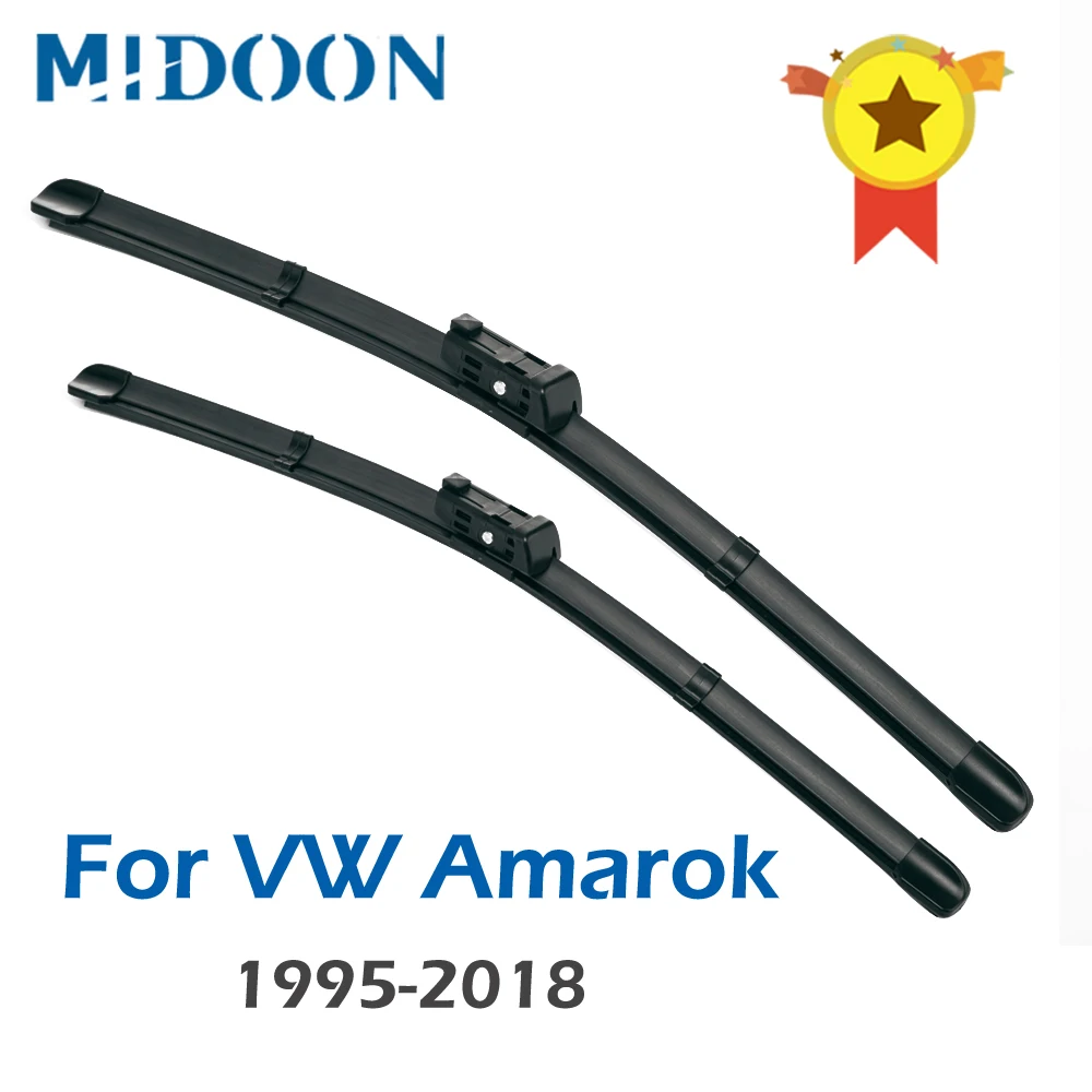Щетки стеклоочистителя MIDOON для Volkswagen Amarok Fit крюк/Нажимные кнопки 2010 2011 2012 2013 2014 2015