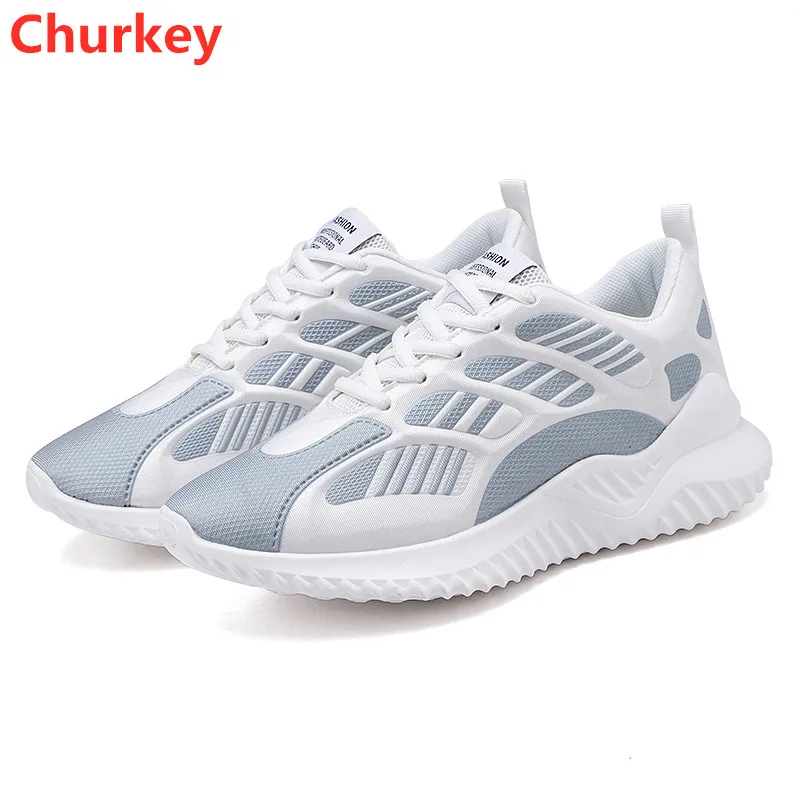 

Fashion 2020 Men Shoes Spring Summer Male Mesh Light Breathable Platform Running Sports Casual Man Sneakers Lace up Shoe