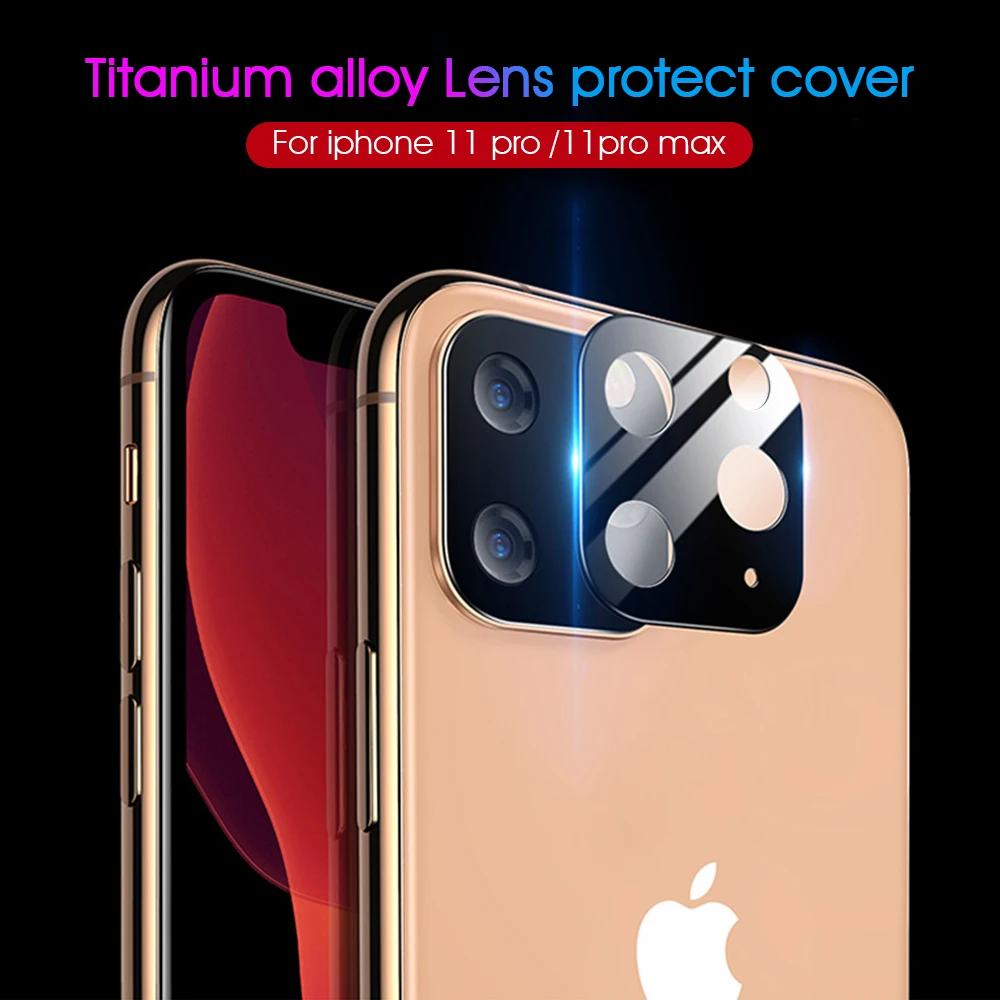 

Full Cover Camera Lens Protection Case For iPhone 11 Pro Max Titanium alloy Metal Camera Lens Cover For iPhone 11 Pro XR XS MAX