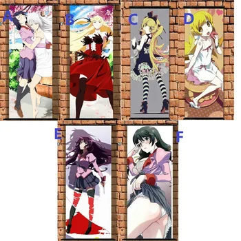 

Anime Poster Bakemonogatari Senjougahara Hitagi Wall Scroll Painting Art Prints Home Room Decoration Long 105*40