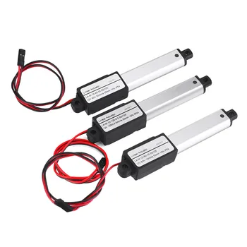 

12V DC Portable Mini Linear Actuator Motor Stroke 50mm Multifunctional Waterproof Electric Linear Motor Saving Energy