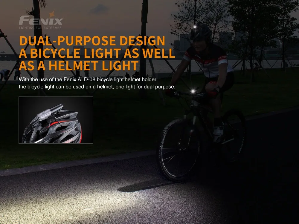 Fenix BC21R V2.0 Cree нейтральный белый светодиодный перезаряжаемый светильник 1000 люменов, велосипедный светильник