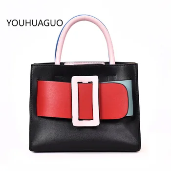 

Women Handbag PU Leather Women Bag Lattice Chain Tote Shoulder Crossbody Bags