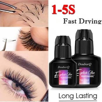 

10/15ml Waterproof Semi Permanent Eyelash Glue No Smell Eyelash Extension Glue Individual Eyelashes Grafting False Eyelashes