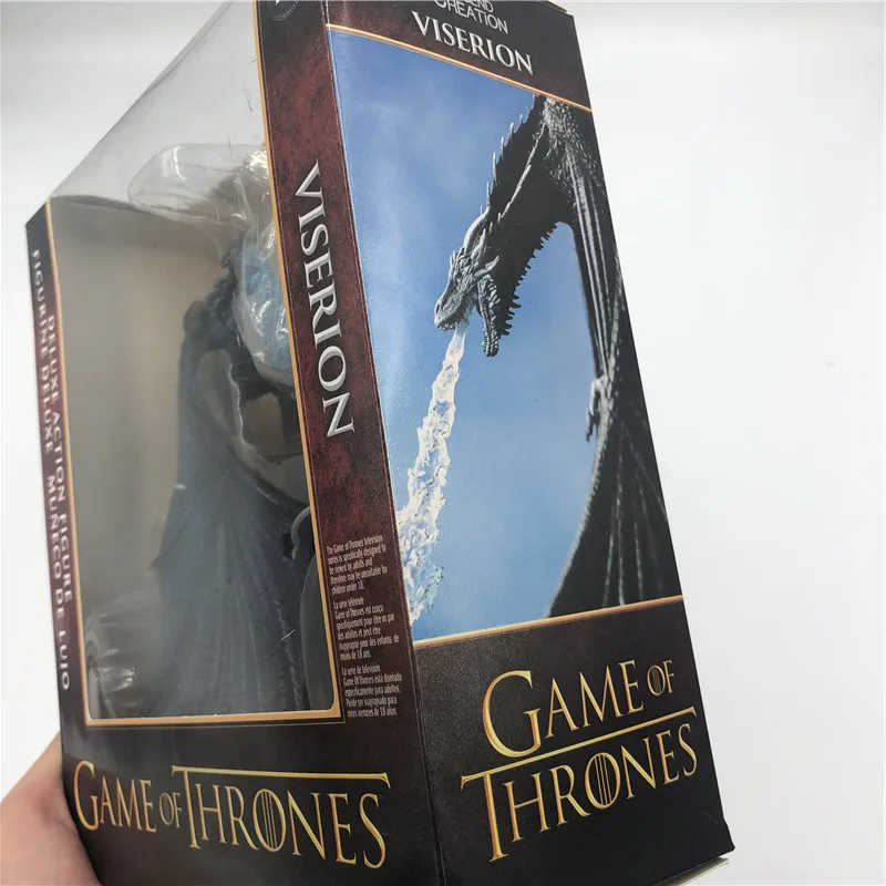 Игра престолов Сезон 8 ледяной дракон ночной король рыцарь ПВХ фигурка коллективные подвижные игрушки 19 см