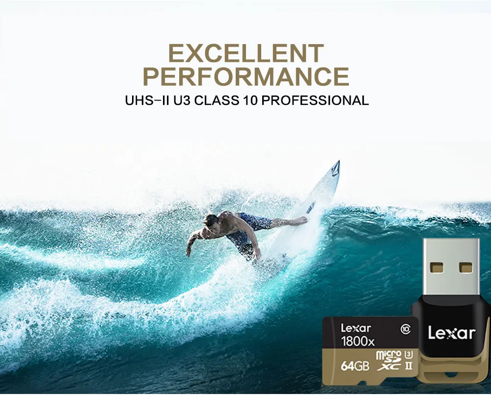 Карта памяти Lexar micro sd 16 ГБ 32 ГБ 64 ГБ 128 ГБ 256 ГБ 512 ГБ SDXC SDHC micro sd Flash TF карта
