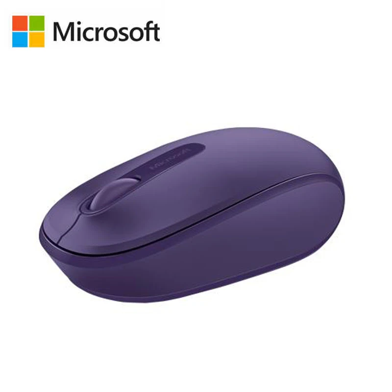 Microsoft 1850 Draadloze Muis 2,4 Ghz Muis Draagbare Mini Muis Student Roze Verse Art Creatieve Leuke Muis Voor ноутбук Настольный - Цвет: Purple
