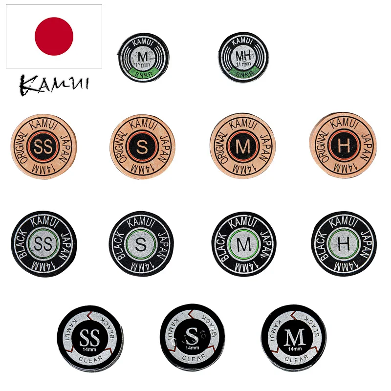 Kamui Tips  Pool Snooker Cue Billiard Accessories Authenticated Japanese Original Imports With An Extraordinary Shot Experiences