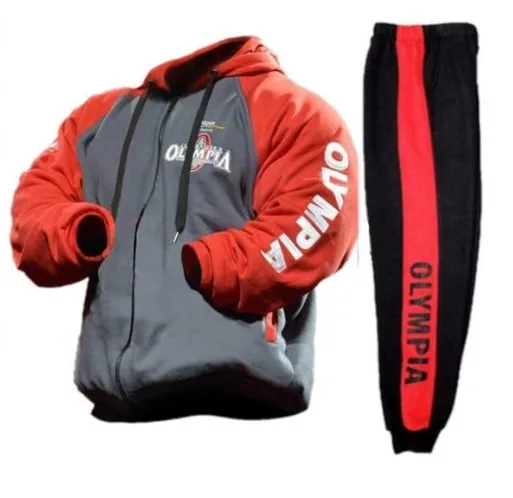 Suit 4 Новые спортивные костюмы для мужчин s модный спортивный костюм для мужчин тренировочный spak survete для мужчин t Мужская спортивная одежда костюм с капюшоном спортивный костюм набор для мужчин - Color: Suit 4