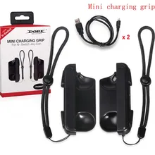 Портативное мини зарядное устройство+ зарядный кабель для NS nintendo Switch Joy-Con Joycon контроллер