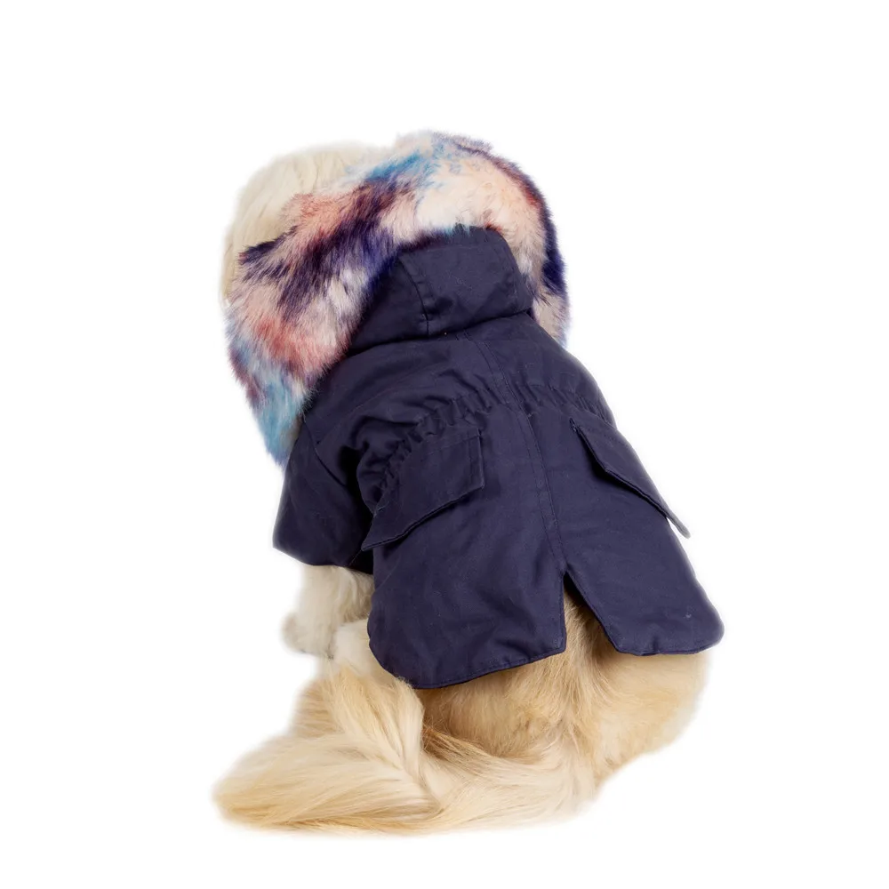 fur collar dog clothes (6)
