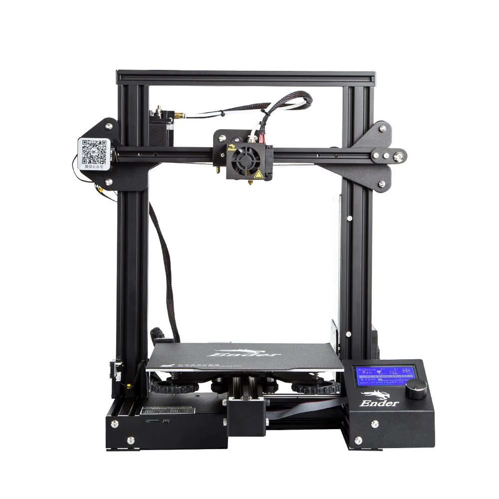 Ender-3 Pro 3d принтер Модернизированный Магнитный сборочный блок для восстановления мощности печать DIY KIT Mean Well Источник питания