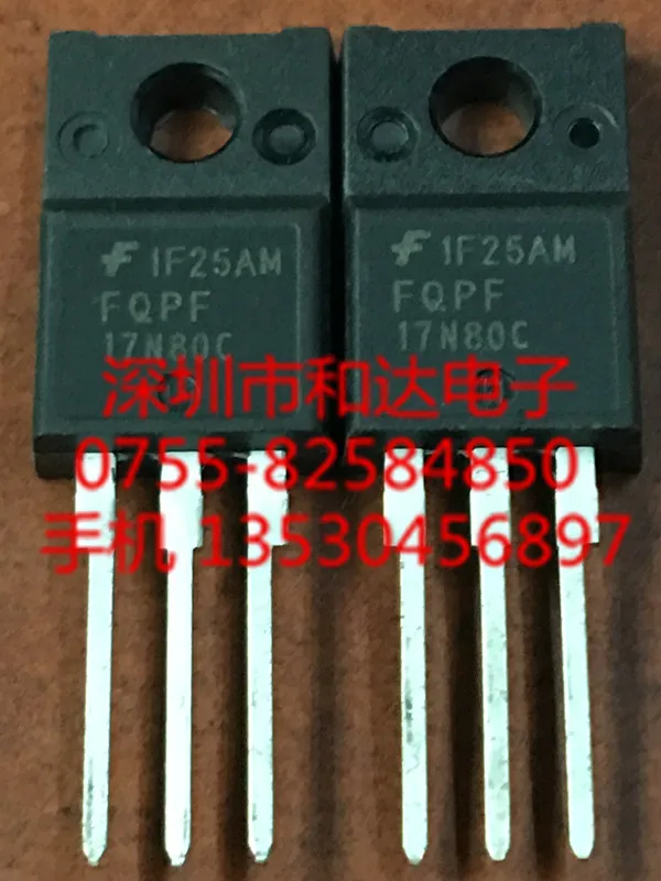 5 шт. FQPF17N80C TO-220F