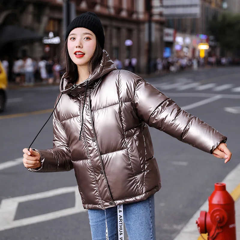 

new winter 2019 han edition of brief paragraph bread served to thicken the east gate of down cotton-padded jacket coat