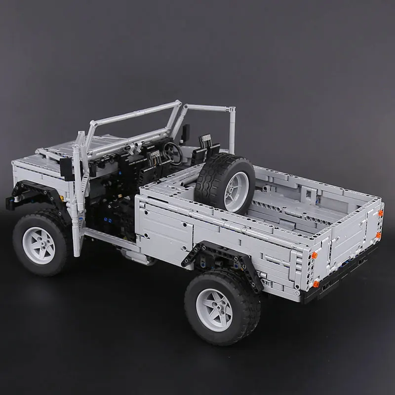 23003, 3643 шт, Technic, креативный, MOC RC, дикая модель дорожного транспорта, строительные блоки, кирпичи, игрушка джип для детей, подарки