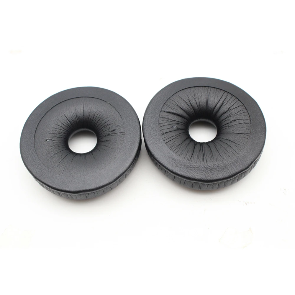 Leather Ear Cushions Ear Pad Earpads for Telex airman 850 headset 58mm diameter