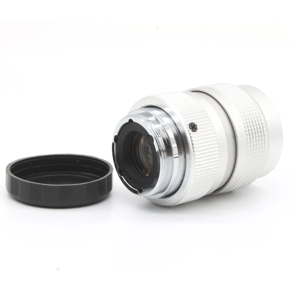 GloryStar серебро 25 мм F1.4 CC ТВ фильм объектив+ крепление для EOS M+ Марко