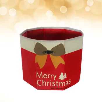 

1PC Box Non-woven Storage Box Christmas Tree Decorations Durable Christmas Tree Foot Cover Christmas Party