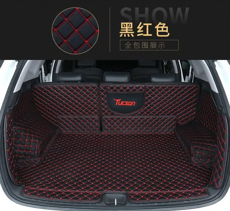 Car accessories Car interior fully enclosed trunk luggage trunk mat For Hyundai Tucson Car styling