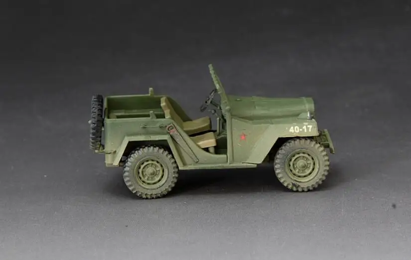 S-MODEL СССР GAZ67 джип парад версия 1/72 Готовая модель грузовика