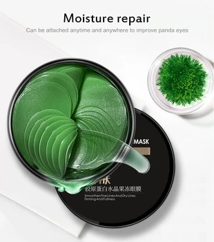 

Hyaluronic Acid Repair Eye Patches Remove Dark Circles Moisturizing Eye Mask Crystal Collagen Gel Mask Eye Skin Care TXTBI