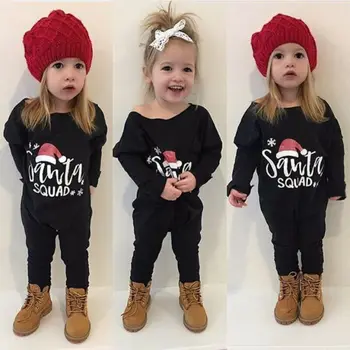 

Toddler Baby Boy Girl 0-24M Christmas Clothes Sweet Romper Jumpsuit Outfits