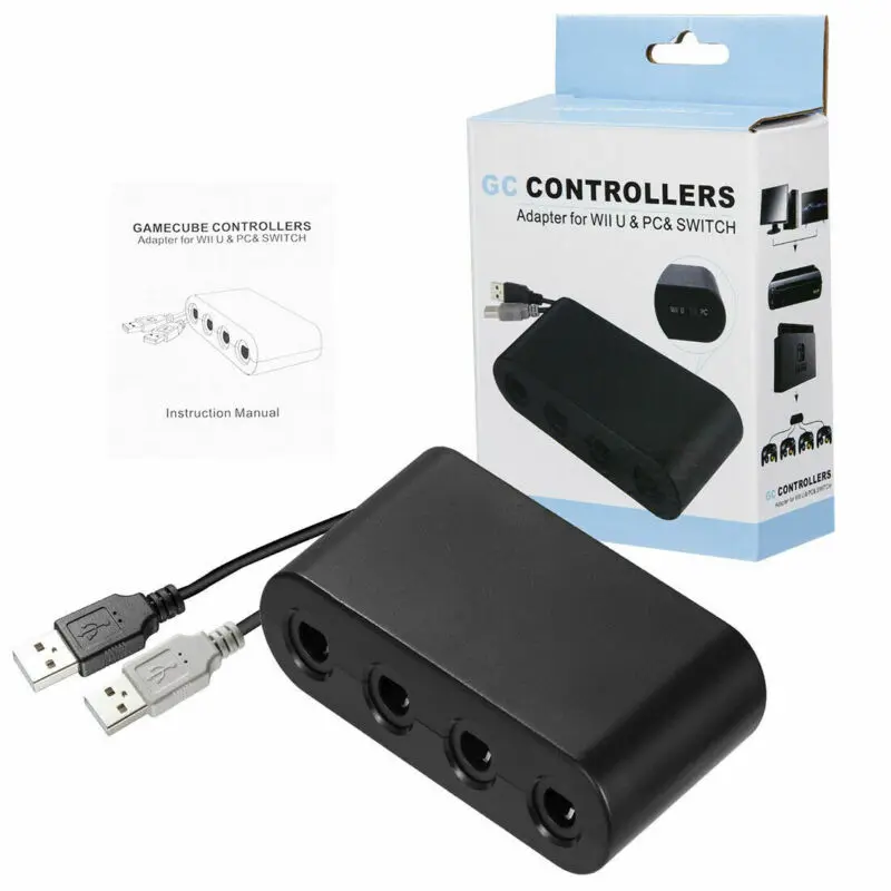gamecube controller adapter wii