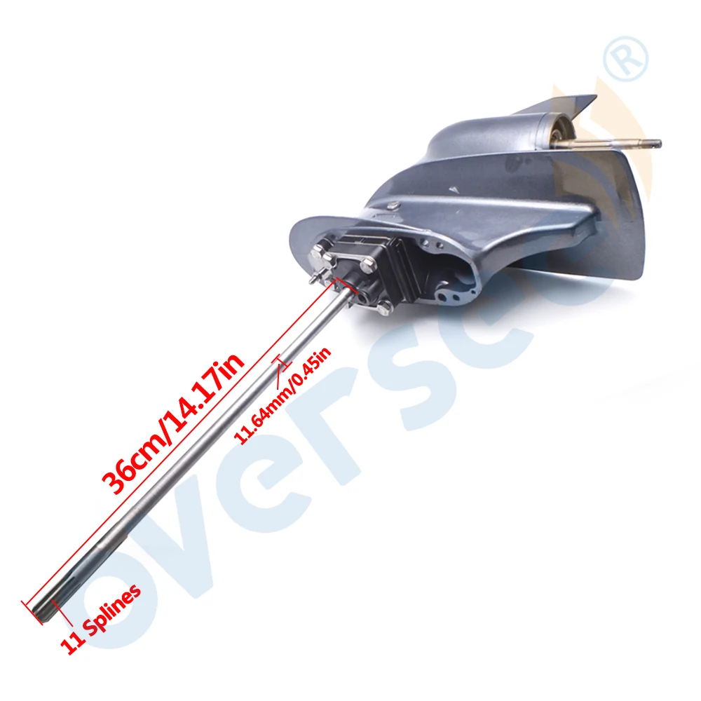 63V-45300-03-4D нижний Корпус в сборе короткий для Yamaha подвесные детали 2T Parsun Hidea 63V 63W