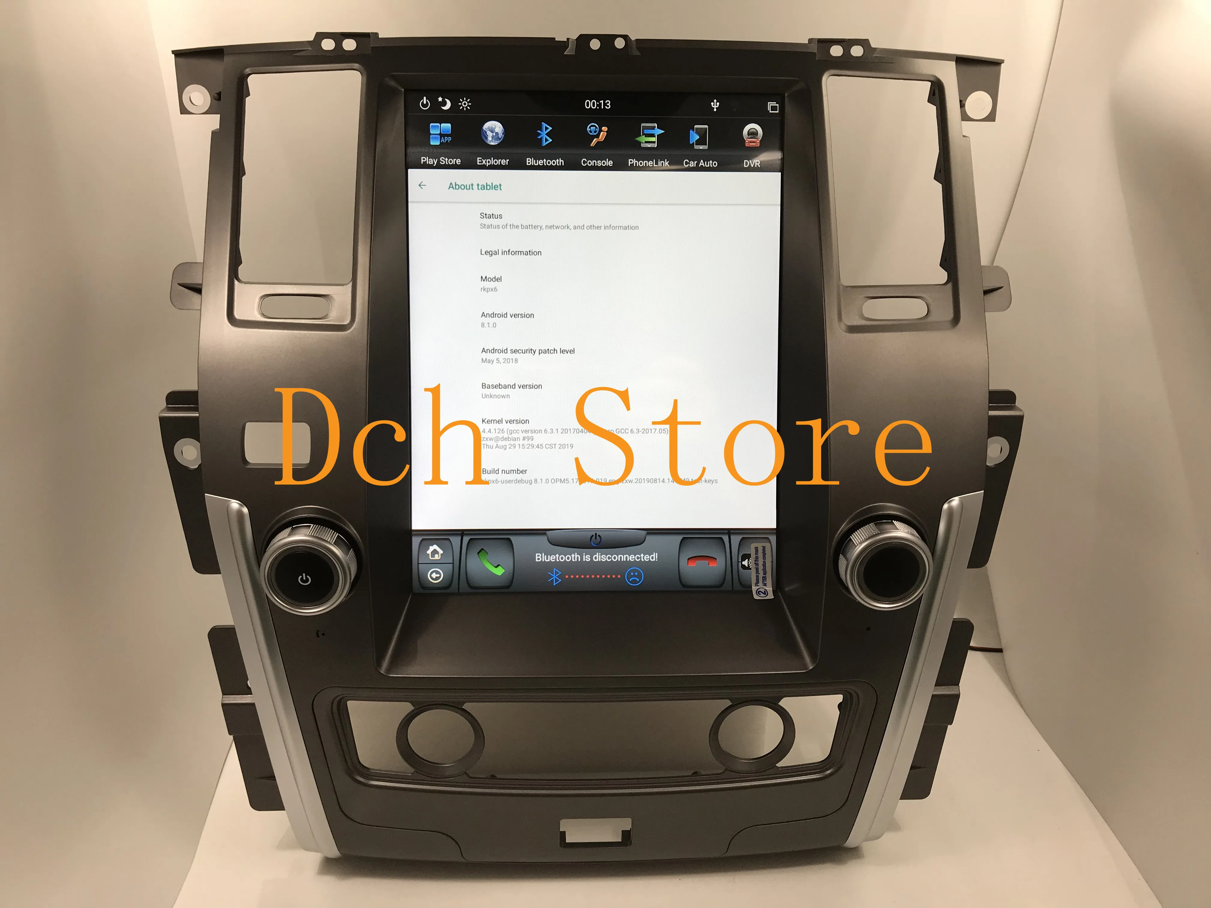 Вертикальный автомобильный DVD GPS в стиле Тесла 12 1 Android 9 0 для Nissan Patrol 2010 2011 2012 2013 2014