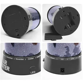 

Lights LED Lamp Projection Gifts Romantic Dreamlike Cosmos Beauty Children Sky Master Projector Starry Night Kids