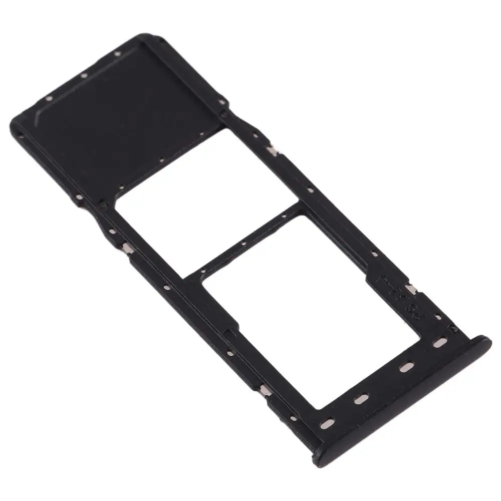 Черный Лоток для sim-карты+ лоток для карт памяти Micro SD для Galaxy A10 - Цвет: Черный