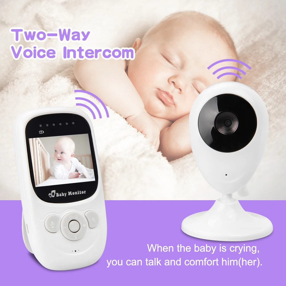 

IMPORX 2.4 inch Wireless Video Color Baby Monitor High Resolution Baby Nanny Security Camera Night Vision Temperature Monitoring